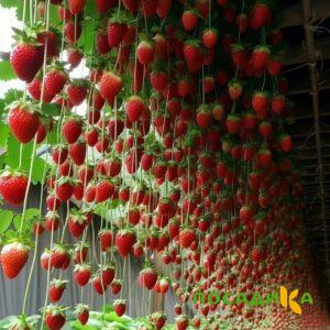 Клубника ампельная Анастасия купить по цене от 370р. в интернет-магазине «Посадика» с доставкой почтой в в Белыйе и по всей России – [изображение №1].